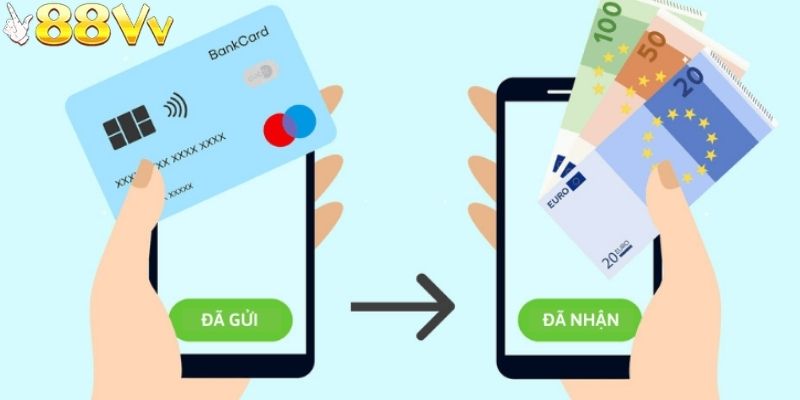 Rút tiền 88VV với 3 bước cực kỳ đơn giản