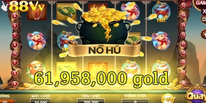 Slots Pharaoh 88VV mang đến bối cảnh Ai Cập cổ đại với kim tự tháp
